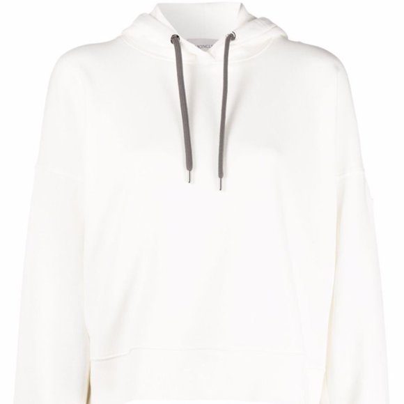 White Moncler Sweatshirt - Picture 1 of 2